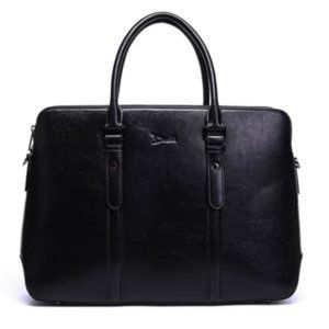 DOSHI LARGE CLASSIC VEGAN BRIEFCASE